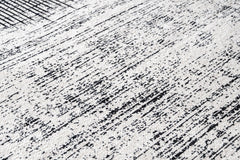 White Striped Area Rug – Soft Cotton Chenille Digital Print Carpet for Living Room