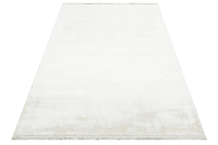 Treviso Cream Modern Flat Viscose Ushak Rug