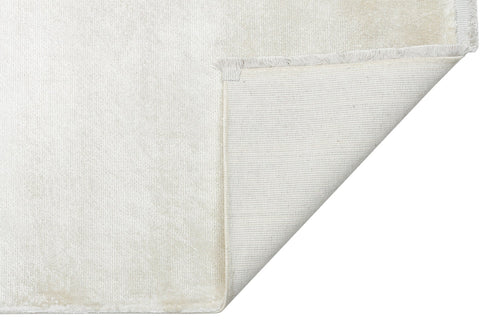 Treviso Cream Modern Flat Viscose Ushak Rug