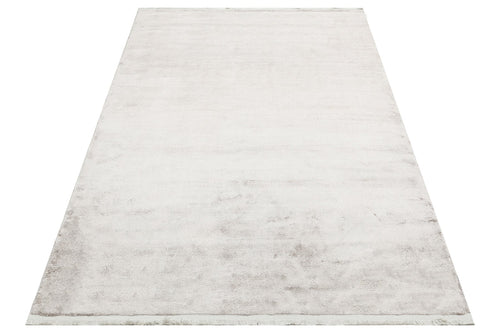 Viscose Ushak Rug – Modern Flat Weave Grey Area Carpet by Eko Brand Rugs