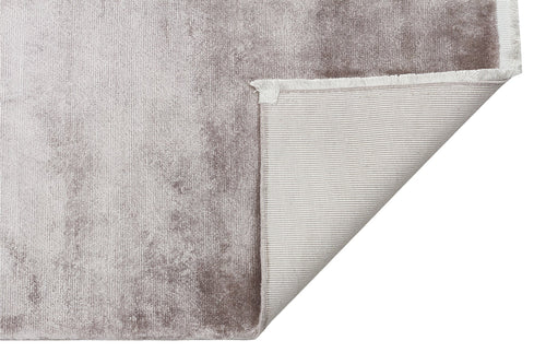 Viscose Ushak Rug – Modern Flat Weave Grey Area Carpet by Eko Brand Rugs