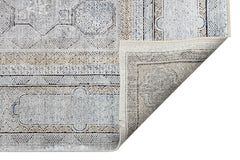 Boston Grey Classic Machine Made Area Rug