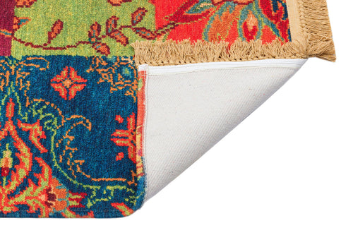 Hammerfest Red Digital Print Kilim