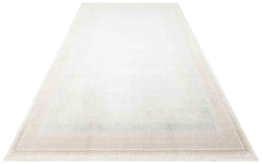 Portland Cream Modern Machine Made Area Rug