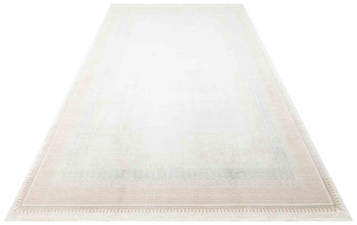 Portland Cream Modern Machine Made Area Rug