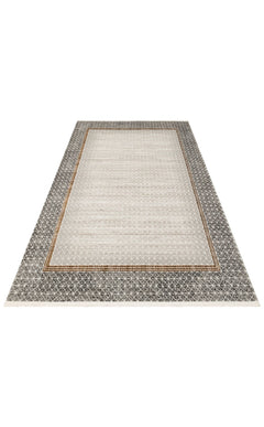Machine Made Area Rug – Bright Geometric Flatweave Modern Patterned Carpet