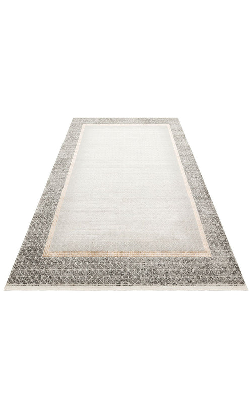 Machine Made Area Rug – Bright Geometric Flatweave Modern Patterned Carpet