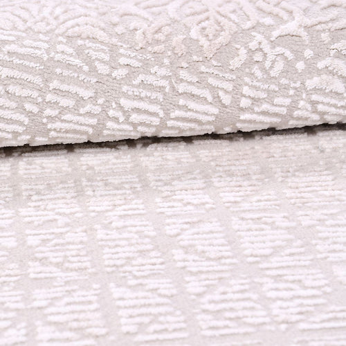 Cream Area Rug – Machine Made Rug with 8mm Pile Height & Anti Slip Backing