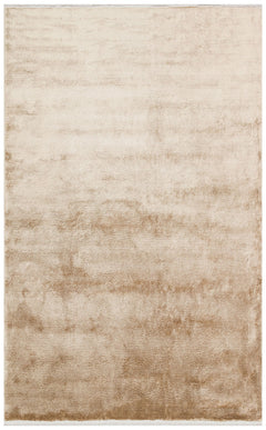 Viscose Ushak Rug - Marsala Modern Flat Weave Area Rug With Soft Texture