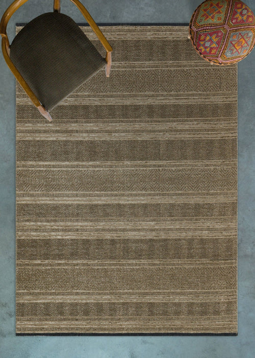 Modern Area Rug – Machine Made Carpet With Cotton Yarn, Stain Resistant & Non Shedding