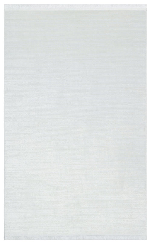 Modern Machine Made Rug - White Area Rug | Dustproof Washable Non Slip Flatweave Carpet