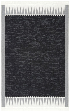 Cotton Kilim Rug – Geometric Modern Woven Double Sided Flatweave Carpet