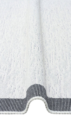 Cotton Kilim Rug – Geometric Modern Woven Double Sided Flatweave Carpet