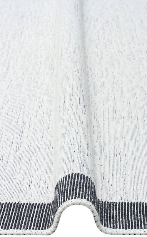 Cotton Kilim Rug – Geometric Modern Woven Double Sided Flatweave Carpet