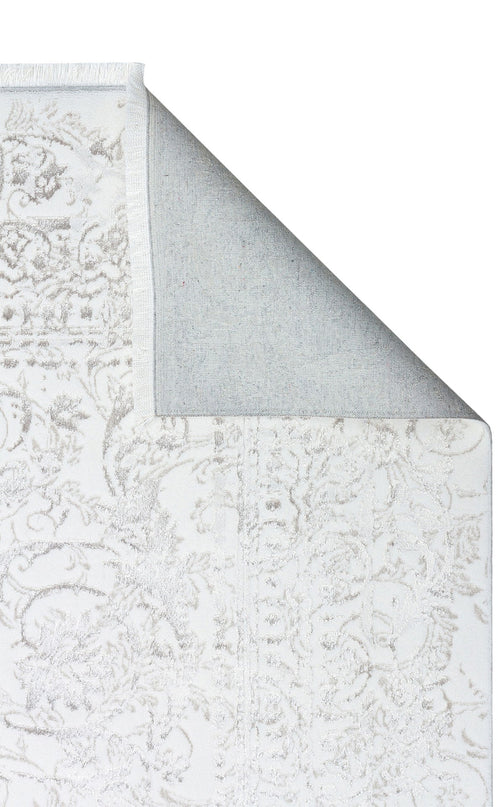 Broken Arrow Cream Classic Machine Made Area Rug