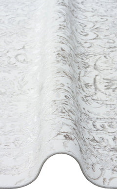 Broken Arrow Cream Classic Machine Made Area Rug