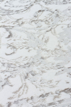 Broken Arrow Cream Classic Machine Made Area Rug