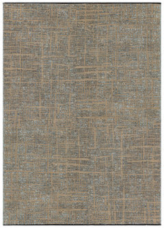 Modern Machine Made Rug – Brown Area Rug With Cotton Yarn & Floor Insulation