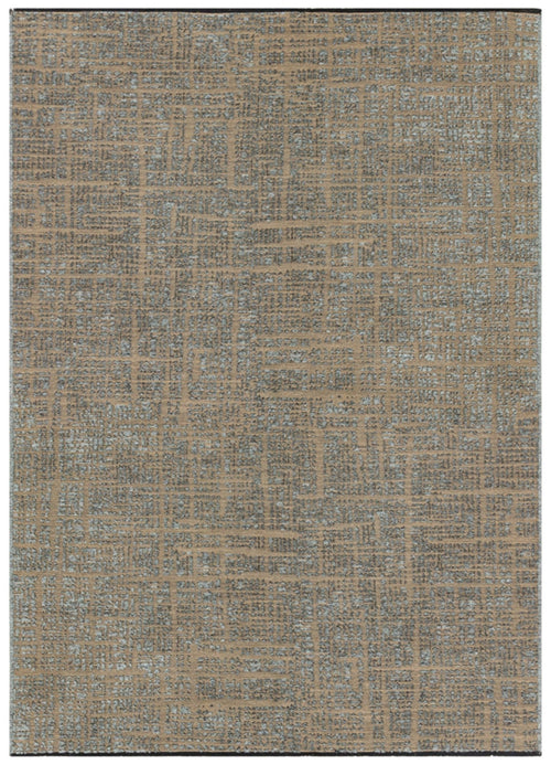 Modern Machine Made Rug – Brown Area Rug With Cotton Yarn & Floor Insulation