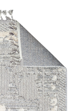 Modern Machine Made Rug - Cream Area Rug | Soft Texture, Dust Free Carpet