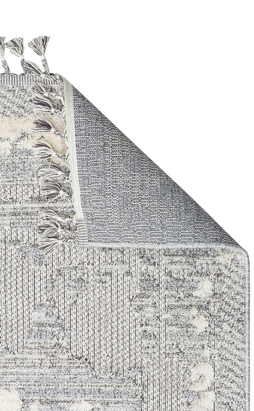 Modern Machine Made Rug - Cream Area Rug | Soft Texture, Dust Free Carpet