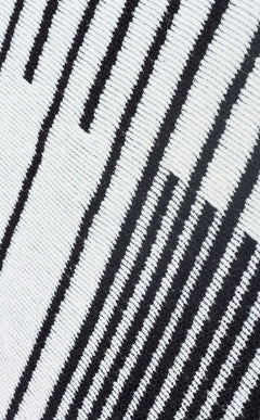 Reichenau White Geometric Cotton Kilim