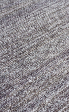 Modern Ushak Rug – Anthracite Handmade Flatweave Area Carpet with Soft Texture