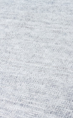 Grey Ushak Rug - Pakistan Handwoven Overdyed Flatweave Carpet | Soft Texture Area Rug