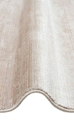 Narvik Beige Modern Cotton Machine Made Area Rug