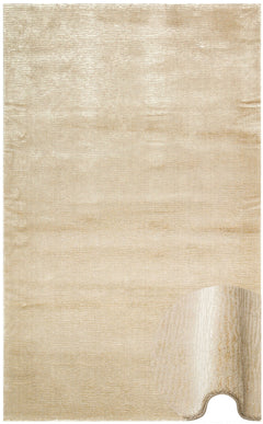 Cuneo Beige Modern Flat Wool Viscose Handmade Rug