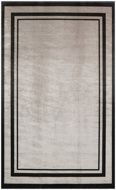 Tromso Grey Frame Machine Made Area Rug