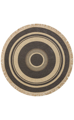 Cotton Kilim Carpet - Modern Geometric Kilim Rug | Non Slip Woven Rug, Soft Texture