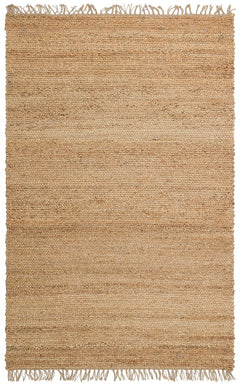 Handmade Jute Rug - Beige Natural Fiber Rug | Modern Woven Soft Texture Carpet