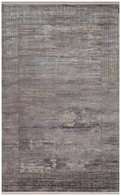 Vintage Area Rug – Grey Machine Made Rug With Soft Texture & Dust Free Design
