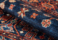 Geometric Area Rug – Non Slip Brown Digital Print Rug | Antibacterial Carpet