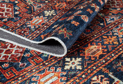 Geometric Area Rug – Non Slip Brown Digital Print Rug | Antibacterial Carpet