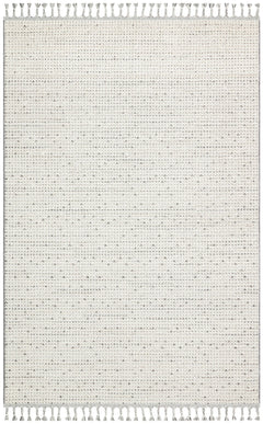 Jute Area Rug - Modern Machine Made Cream Jute Carpet With Soft Texture