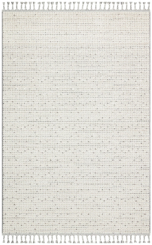 Jute Area Rug - Modern Machine Made Cream Jute Carpet With Soft Texture