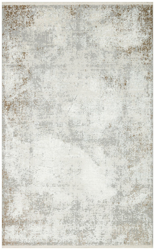 Vintage Area Rug - Grey Machine Made Washable Dustproof Flatweave Carpet