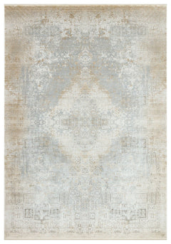 Modern Bamboo Area Rug – Machine Made Gold Non Slip Carpet for Living Room