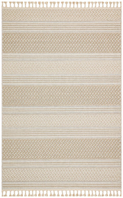 Beige Jute Area Rug – Machine Made Rug With Soft Texture & Dust Free Design