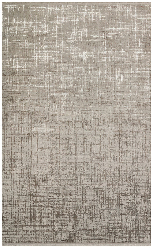 Modern Grey Area Rug – Machine Made Carpet | Washable Non Slip Soft Texture