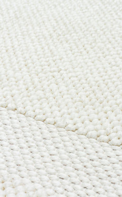 Modern Area Rug – Machine Made Cream Carpet | Dustproof, Soft Texture, Easy to Clean