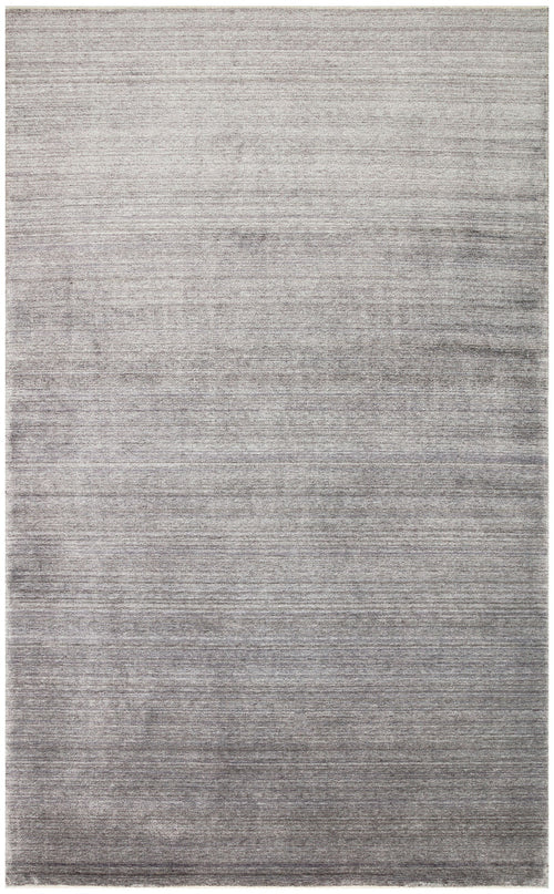 Modern Ushak Rug – Anthracite Handmade Flatweave Area Carpet with Soft Texture