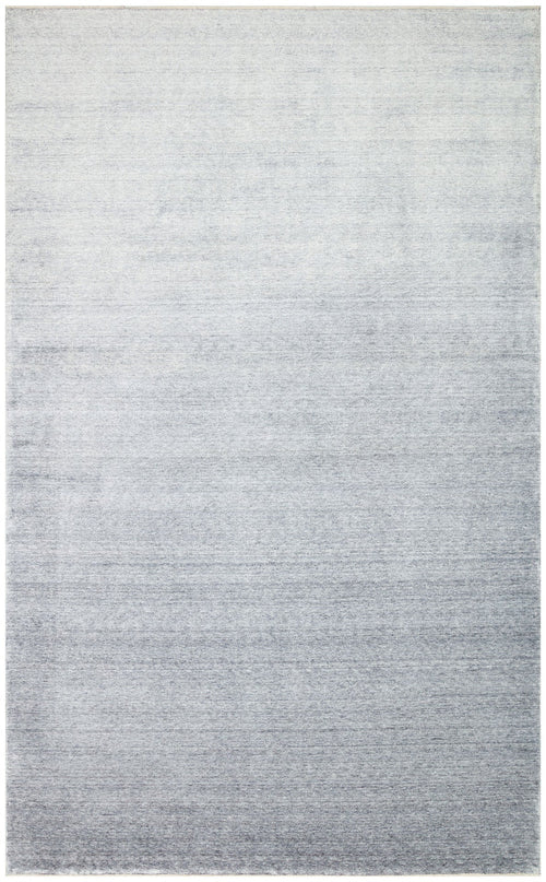 Grey Ushak Rug - Pakistan Handwoven Overdyed Flatweave Carpet | Soft Texture Area Rug