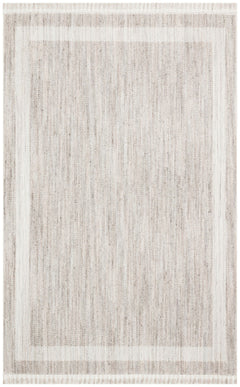 Grey Area Rug – Machine Made Rug with Soft Texture | Modern Flatweave Carpet
