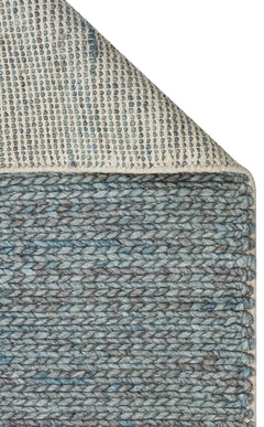 Ybbs Blue Modern Washable Kilim