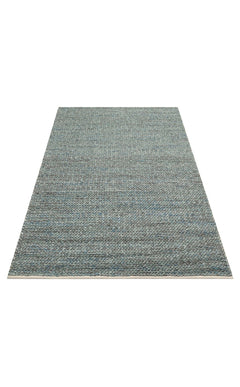 Ybbs Blue Modern Washable Kilim