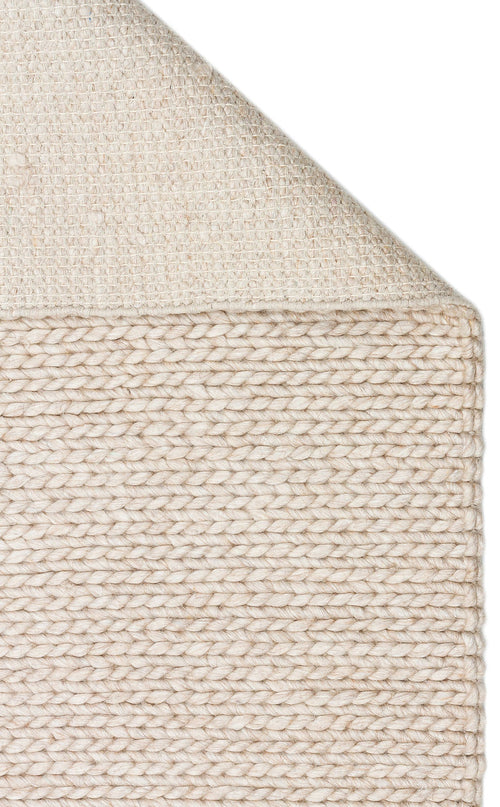 Modern Jute Kilim - Beige Hand Woven Carpet With Natural Sweater Pattern Flatweave
