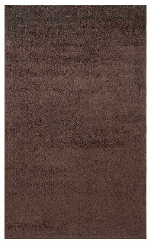 Waco Brown Modern Machine Made Area Rug